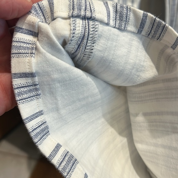 Frame Le high Flare blue/white striped jeans - Picture 8 of 9